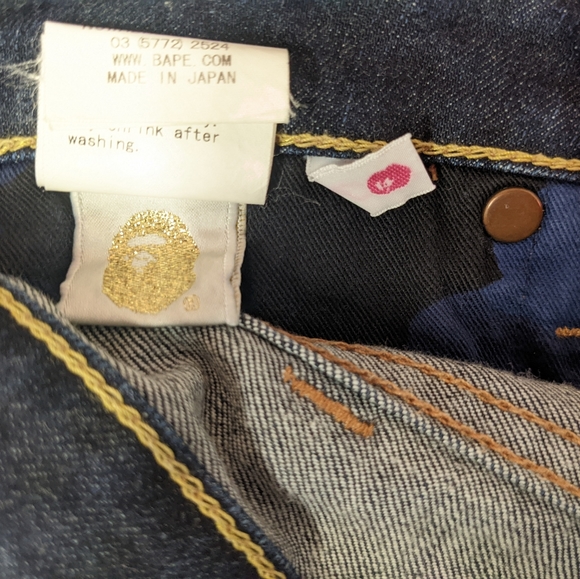 Bape Jeans A Bathing Ape - Picture 4 of 4